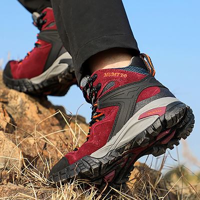 Giày leo núi nữ cổ cao Humtto Trekking Sneakers 290027B-3