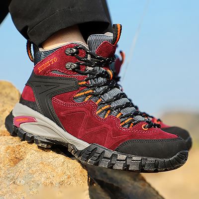 Giày leo núi nữ cổ cao Humtto Trekking Sneakers 290027B-3 1